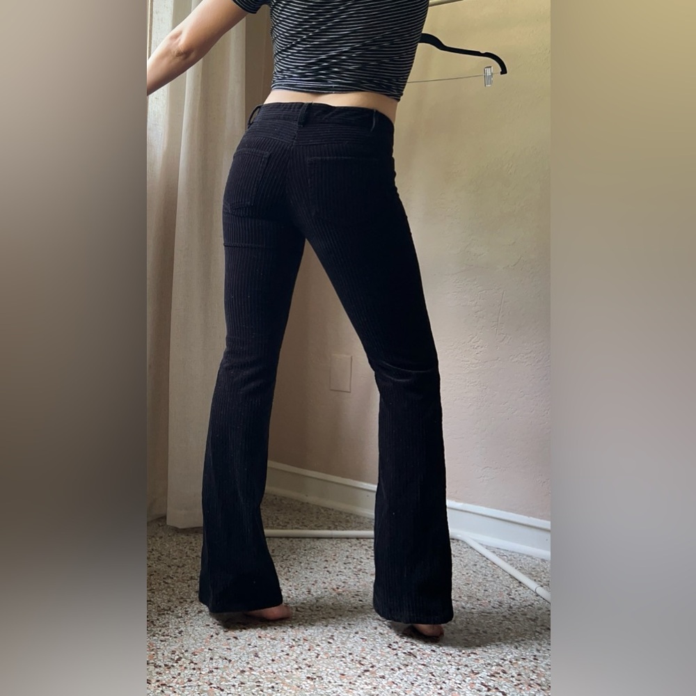 Isabel Marant corduroy hip hugger pants